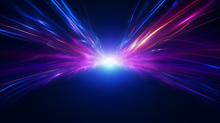 Line glowing motion blur illustration light background, energy neon light, effect bright line glowing motion blur