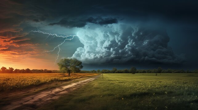Weather effects composition