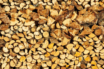 firewood for winter heating