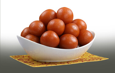 Lal Mohon Golab Juamun Indian and pakistani sweet made during festivals and celebrations