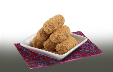 Lal Mohon Golab Juamun Indian and pakistani sweet made during festivals and celebrations