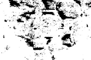 Obraz premium Rustic grunge vector texture with grain and stains. Abstract noise background. Weathered surface. Dirty and damaged. Detailed rough backdrop. Vector graphic illustration with transparent white. EPS10.