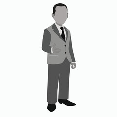 Man, Business man icon vector illustration eps