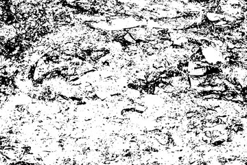 Rustic grunge texture with grain and stains. Abstract noise background. PNG graphic illustration with transparent background.