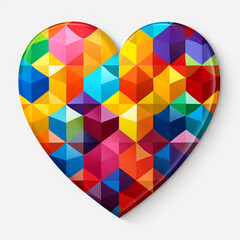 Naklejka na ściany i meble A Heart Sticker