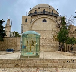 ancient synagogue old jerusalem 