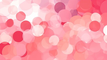 Pink vector texture with disks