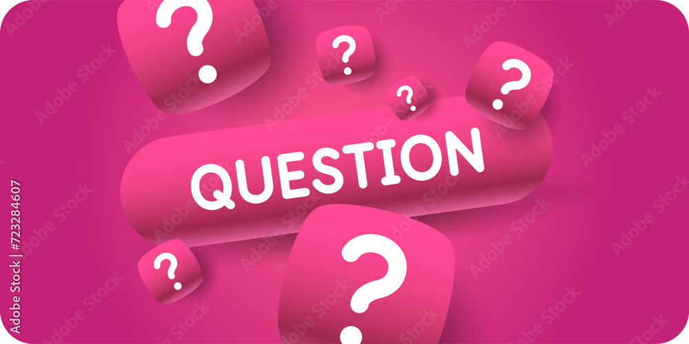 Poster a poster with question marks. a question that needs an answer. elements for transmitting information