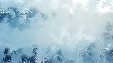 Snowflake background, winter cold texture frozen icy illustration snow frost