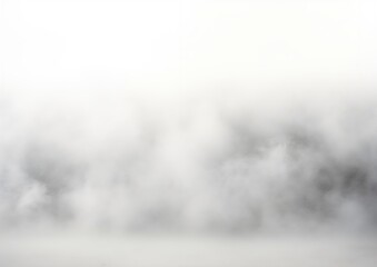 Abstract Swirling White Smoke on Neutral Backdrop generative ai