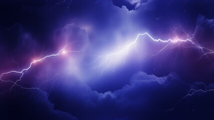 Abstract background lightning