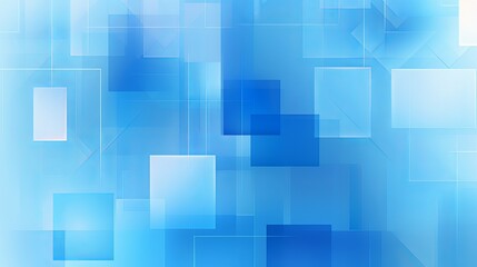 Abstract blue geometric shapes background