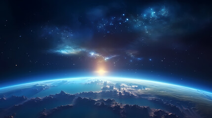 Admire our beautiful Earth from the vastness of space