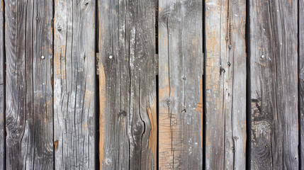 Sun-bleached wooden planks from an old seaside pier, wood texture, background