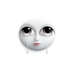 3d emoticon with big eye
