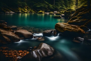 waterfall in the forest