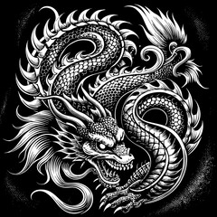japanese tattoo,dragon tattoo,japanese dragon