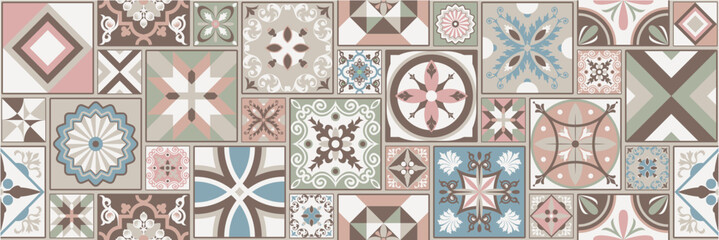Multicolor Digital Wall Tile Decor For interior Home or Ceramic wall tile Design, Heavily Mixed Wall Art Decor For Home, wallpaper, linoleum, textile, web page background.