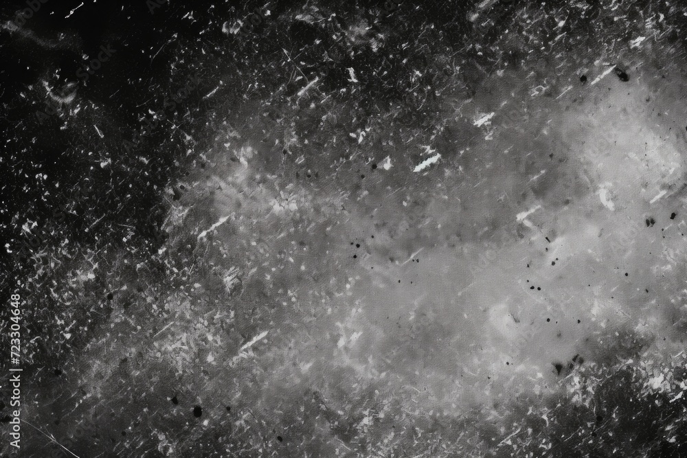 Aufkleber a black and white photo of a snow covered ground. perfect for winter-themed projects or adding a tou
