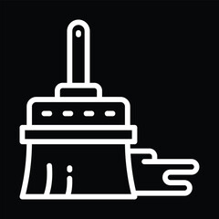paint brush icon for your website, mobile, presentation, and logo design.