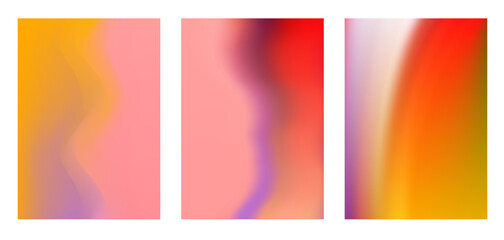 Fototapeta premium Bright gradient background with place for text.