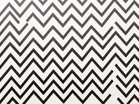 a black and white chevron pattern