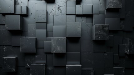 Abstract dark metal 3D background