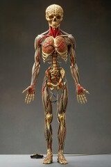 Fototapeta premium model of a skeleton (inaccurate ai)