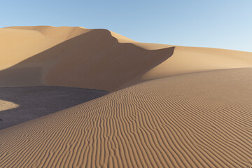 Tranquil dune landscape at Erg Tin Abaro