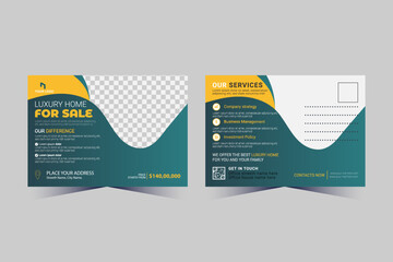 Corporate Professional Business Postcard Design template