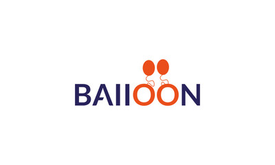 Balloons Logo. Party Ballon Logo.