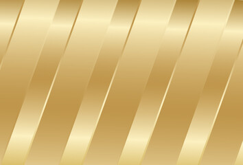 Golden background with voluminous oblique stripes