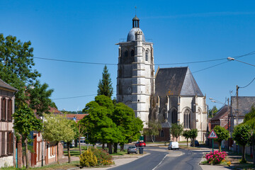 The Saint-Pierre church in Esquennoy