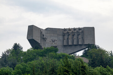 Fototapeta na wymiar The Monument of the Bulgarian-Soviet Friendship in Varna