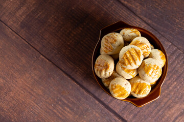 Savory buttery onion on the table.