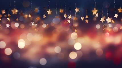 Glitter lights background banner. Colorful abstract background with glitter, holiday decoration background