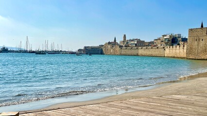 view of the old city walls