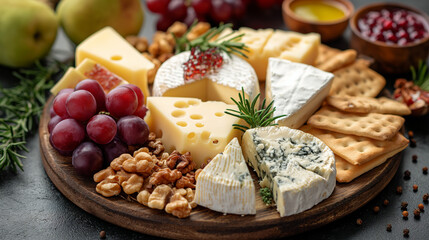 Cheeses plateau