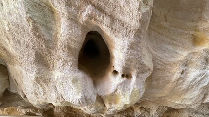 rock form, cave