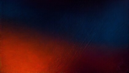 Fototapeta na wymiar black blue orange red abstract grainy poster background vibrant color wave dark noise texture cover header design