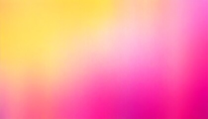 fuchsia pink blurred yellow grainy gradient background vibrant backdrop banner poster wallpaper website header design - Powered by Adobe