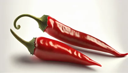 Foto op Plexiglas preserved red hot chili pepper © Slainie