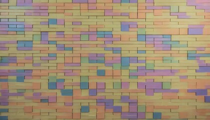 colorful blocks wall background
