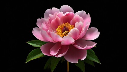 peony bloom png flower head background