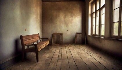 abandoned old furniture