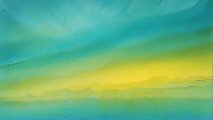 watercolor Yellow green blue turquoise grainy gradient background noise texture effect summer	