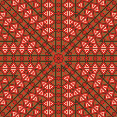 Minimal mosaic repeated pattern vector design. Trendy bandana print. Interior