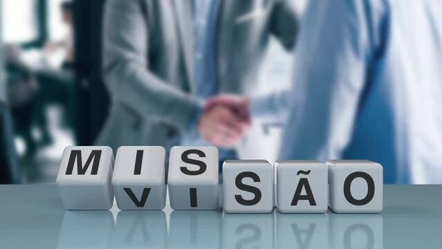 De uma vis&atilde;o a uma miss&atilde;o. Dados mudam a palavra vis&atilde;o para miss&atilde;o. (Portugu&ecirc;s)