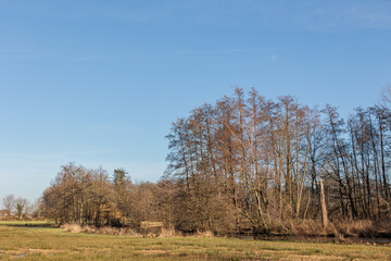Obraz premium Wasserschloß und Dorf Gemen im Münsterland