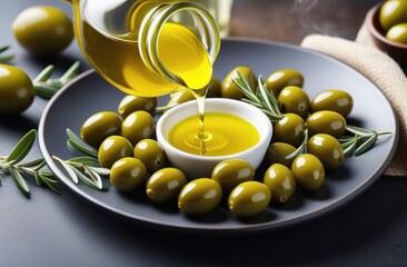 oil and olives